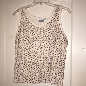 Early 00’s Basic Editions floral tank